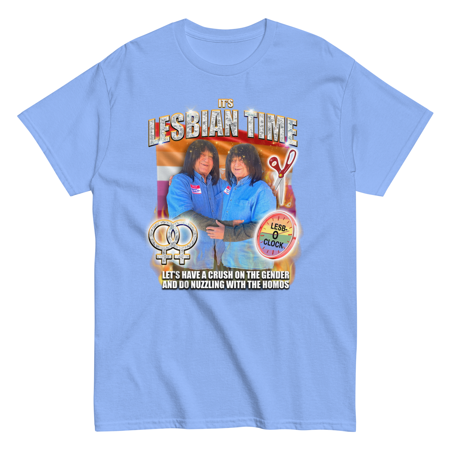 Lesbian Time (Jr.'s Design) T-Shirt