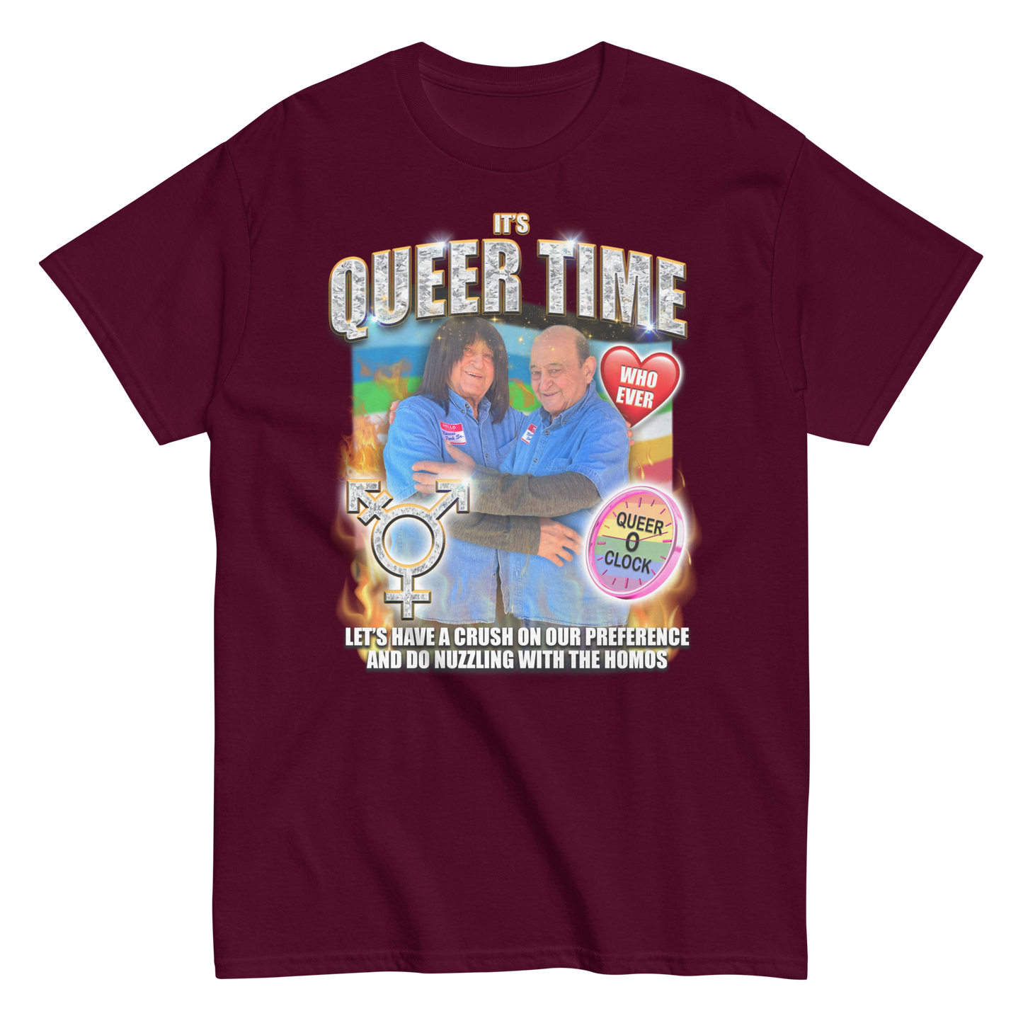 Queer Time (Non Binary) (Jr.'s Design) T-Shirt