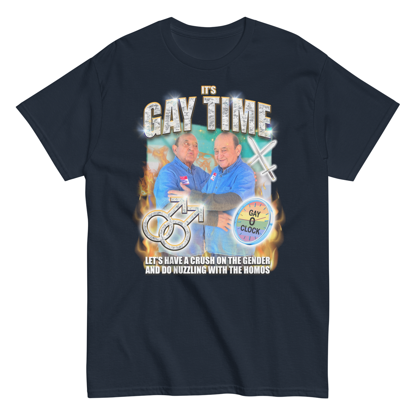 Gay Time (Jr.'s Design) T-Shirt