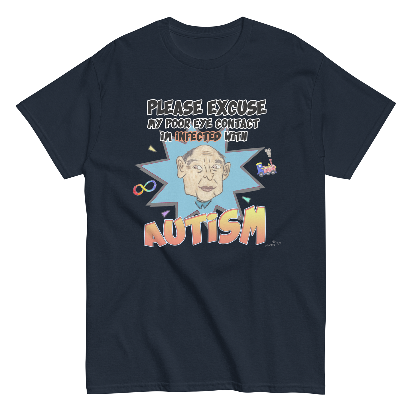 Infected with Autism T-Shirt (Jr.'s Version)