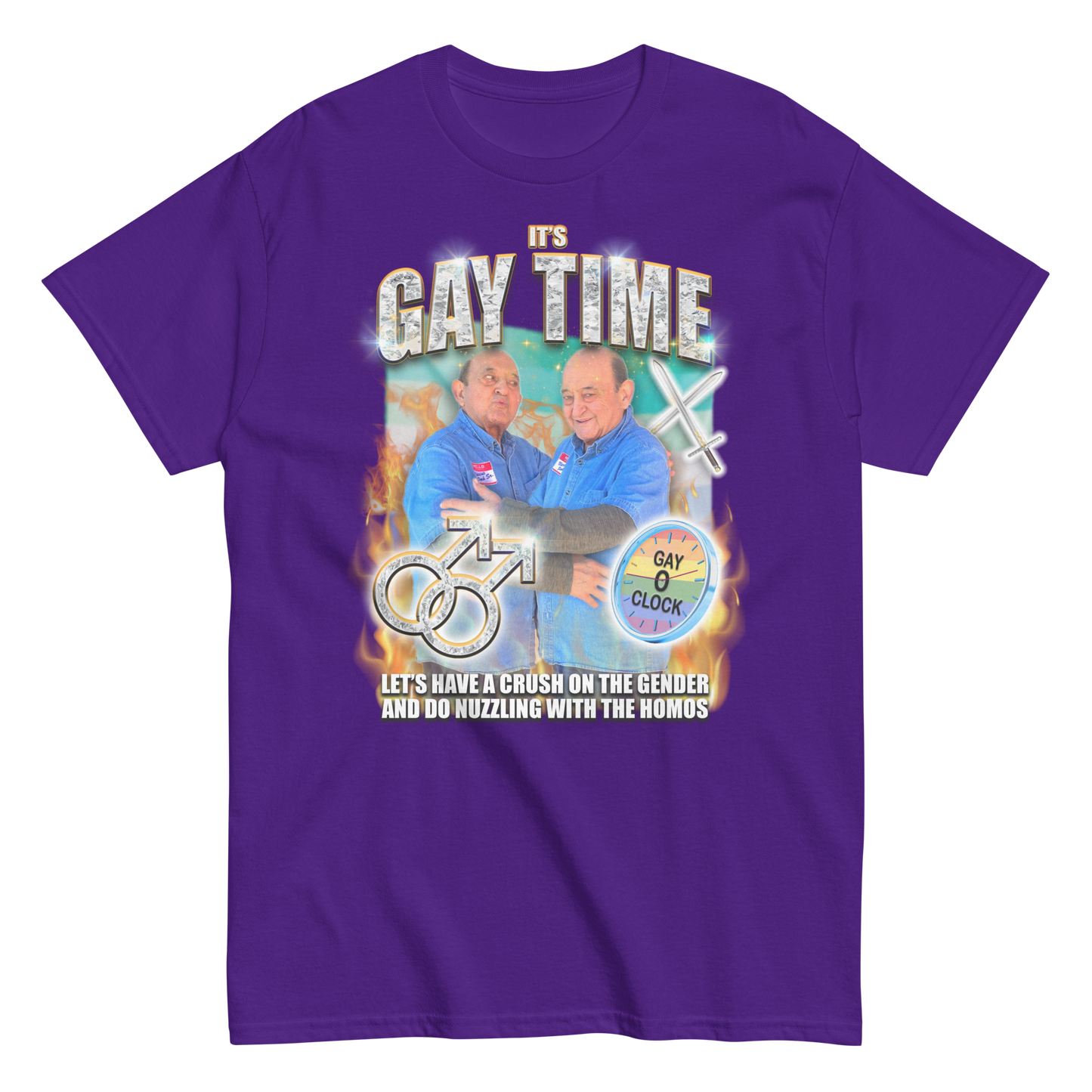 Gay Time (Jr.'s Design) T-Shirt