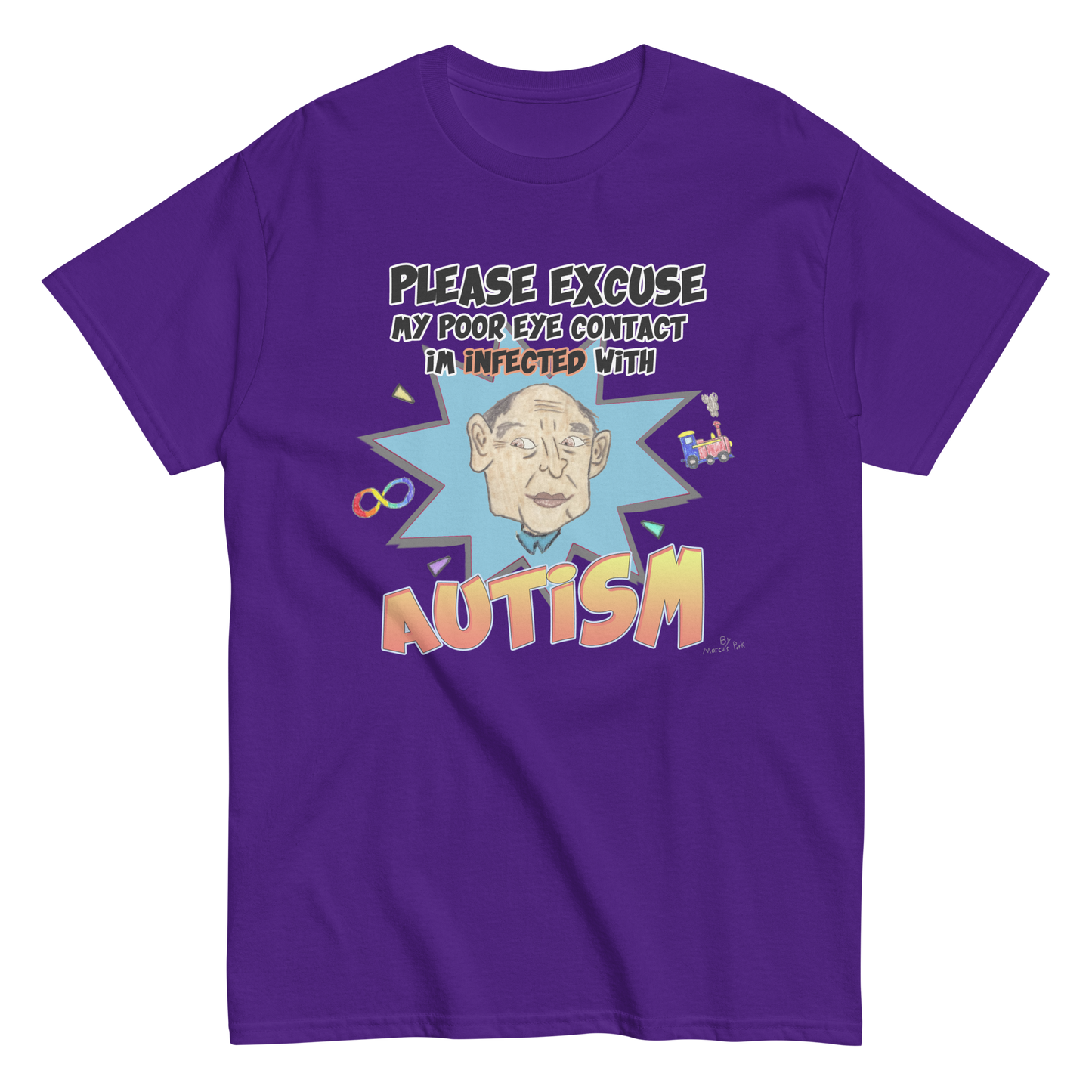 Infected with Autism T-Shirt (Jr.'s Version)