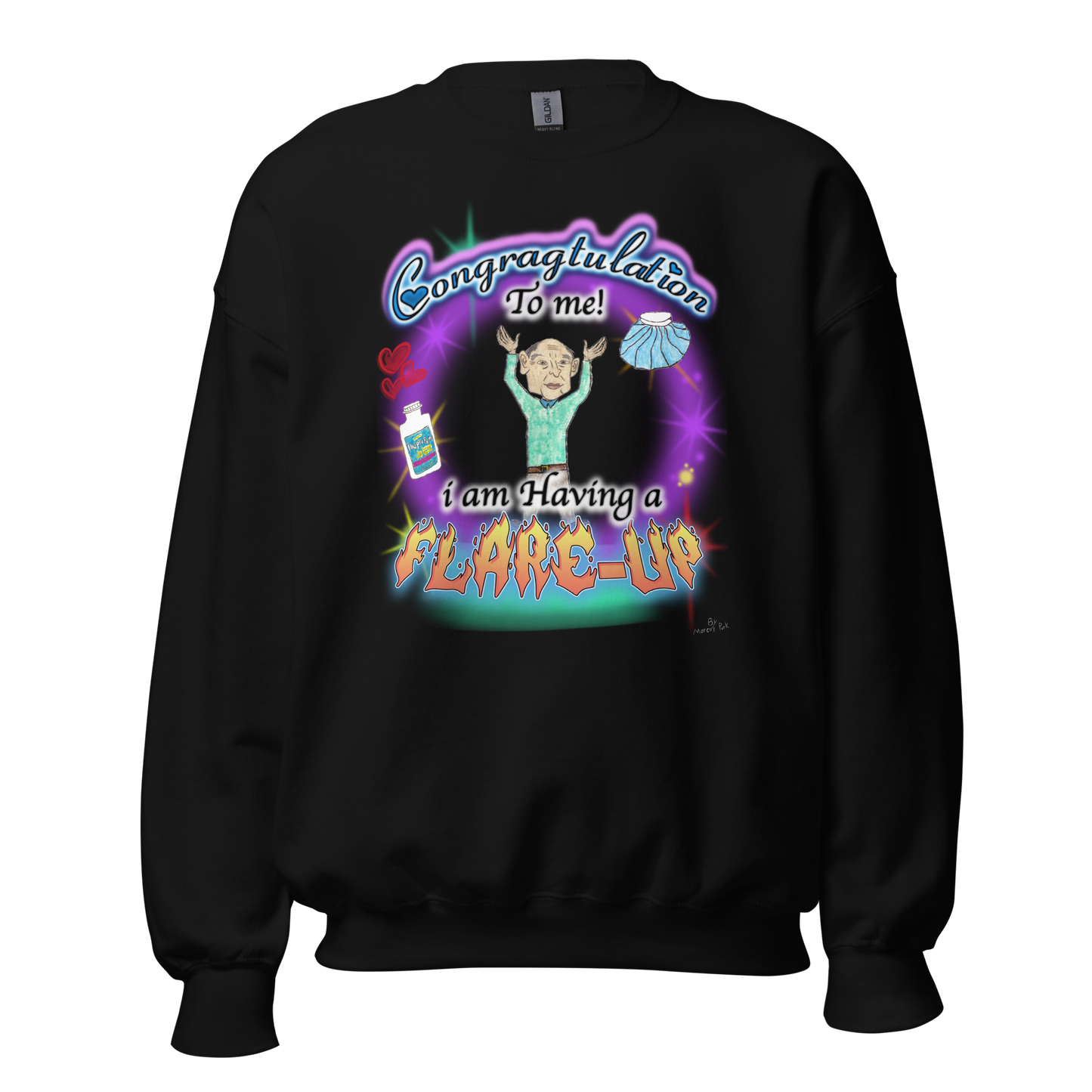 Flare-Up Sweatshirt (Jr.'s Design)