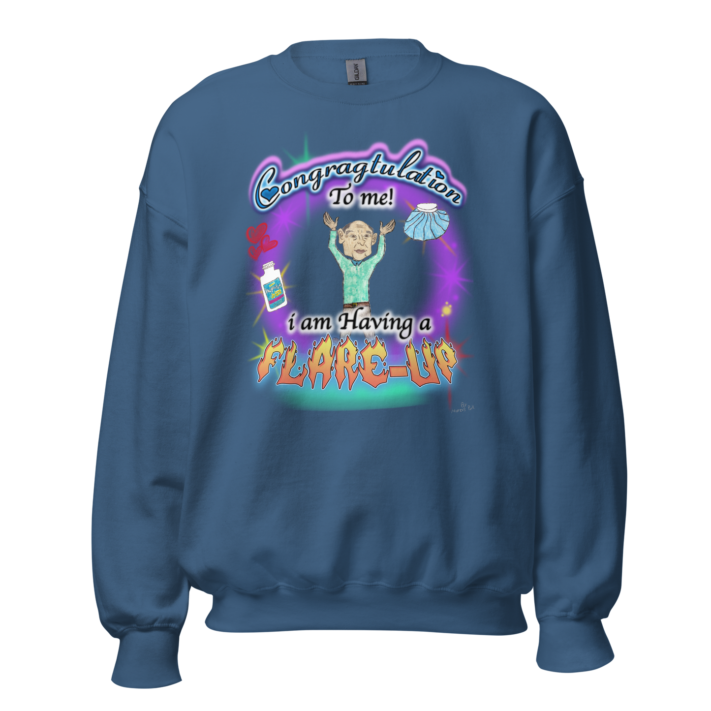 Flare-Up Sweatshirt (Jr.'s Design)
