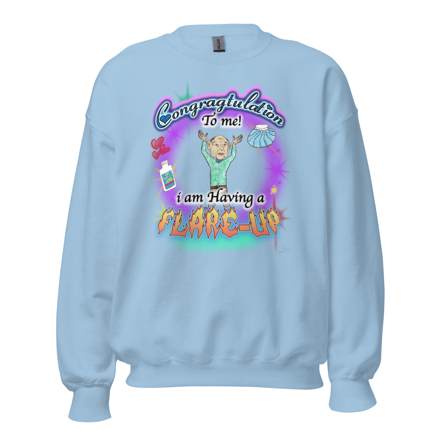 Flare-Up Sweatshirt (Jr.'s Design)