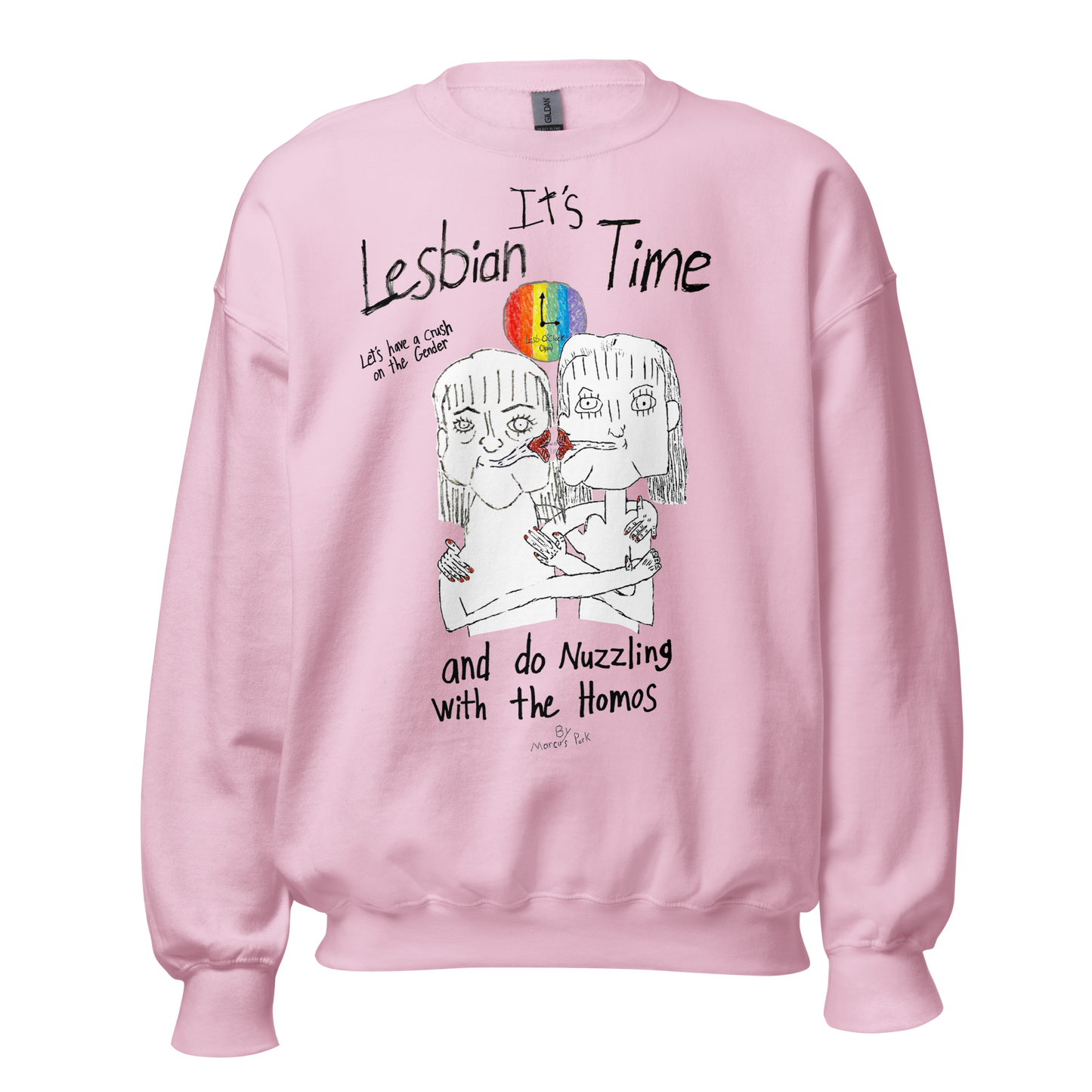 Lesbian Time Sweatshirt