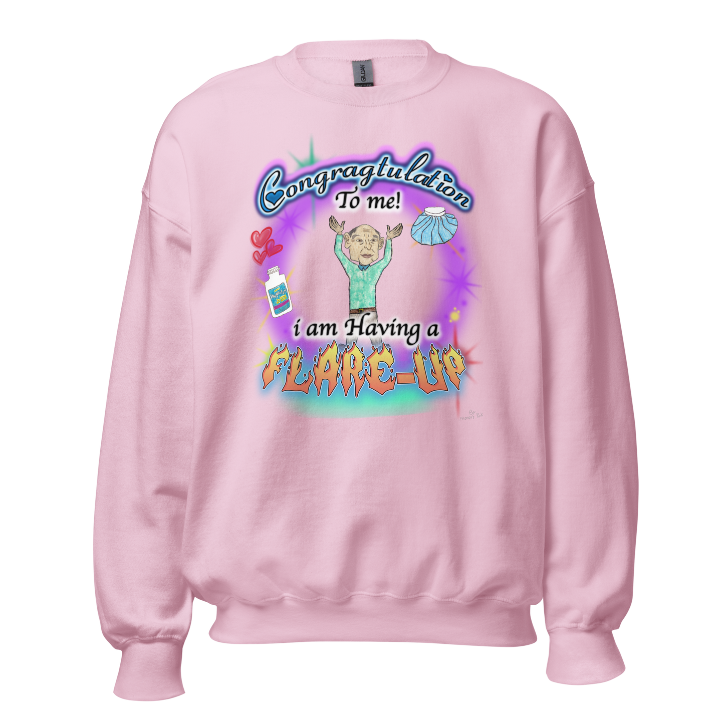 Flare-Up Sweatshirt (Jr.'s Design)