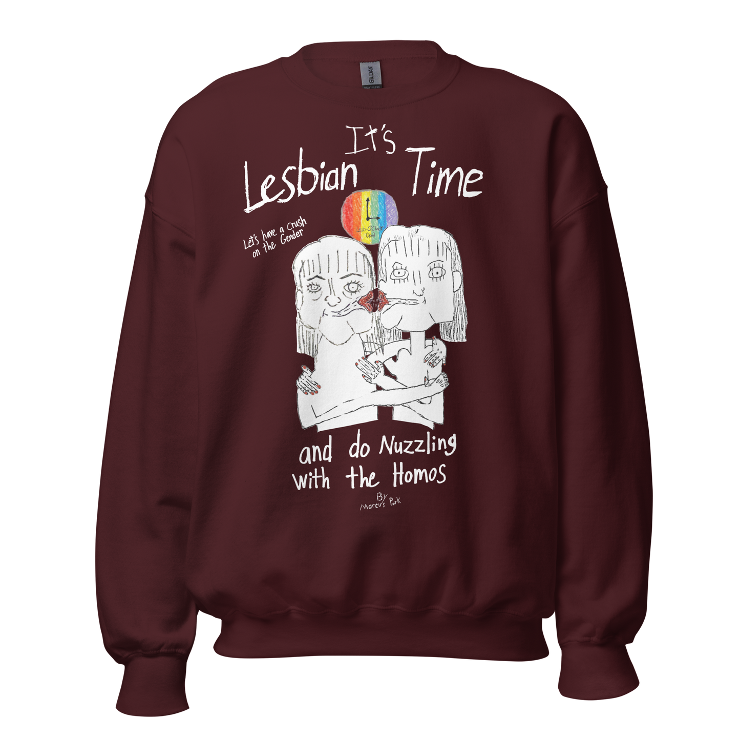 Lesbian Time Sweatshirt