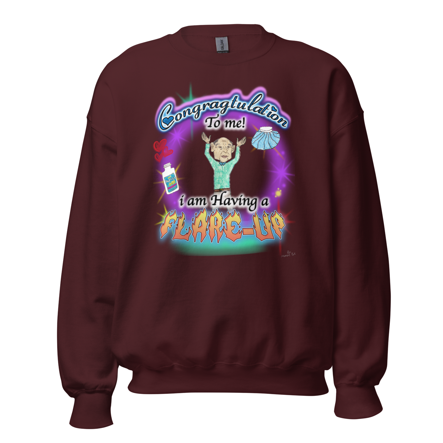 Flare-Up Sweatshirt (Jr.'s Design)