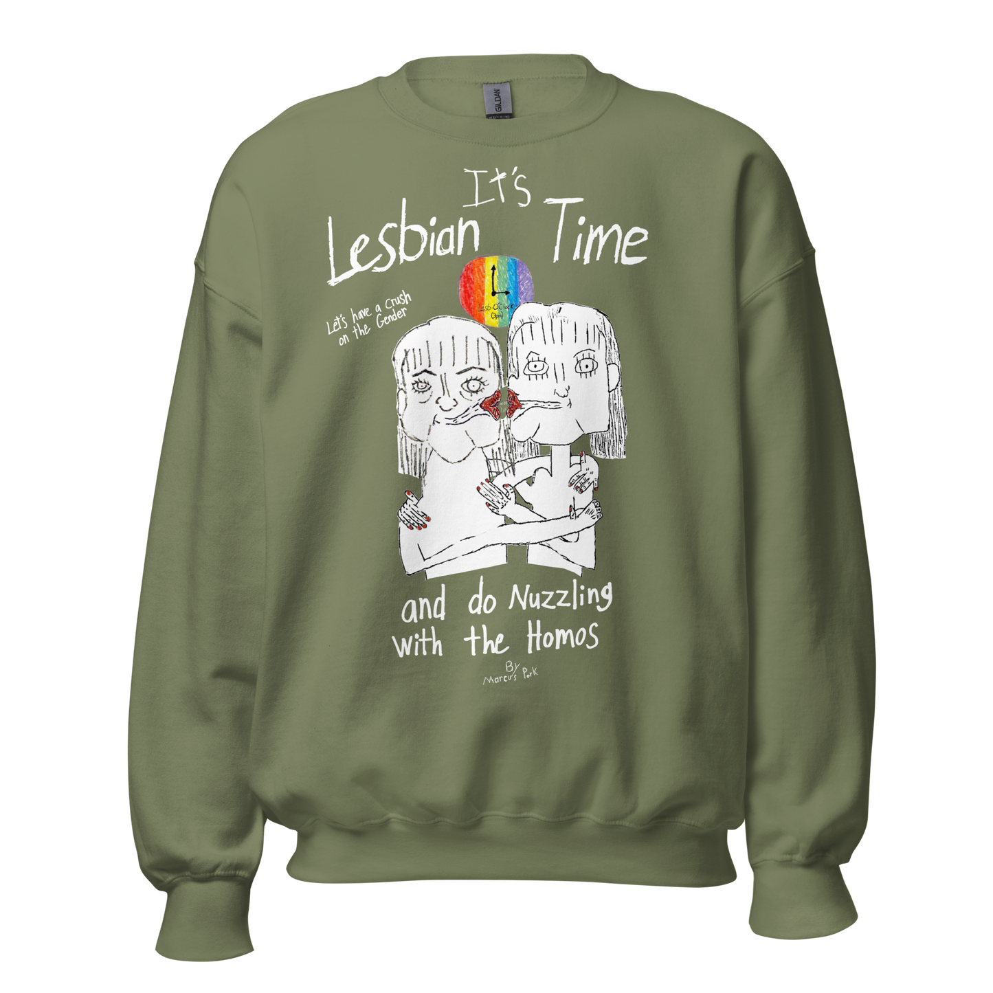 Lesbian Time Sweatshirt