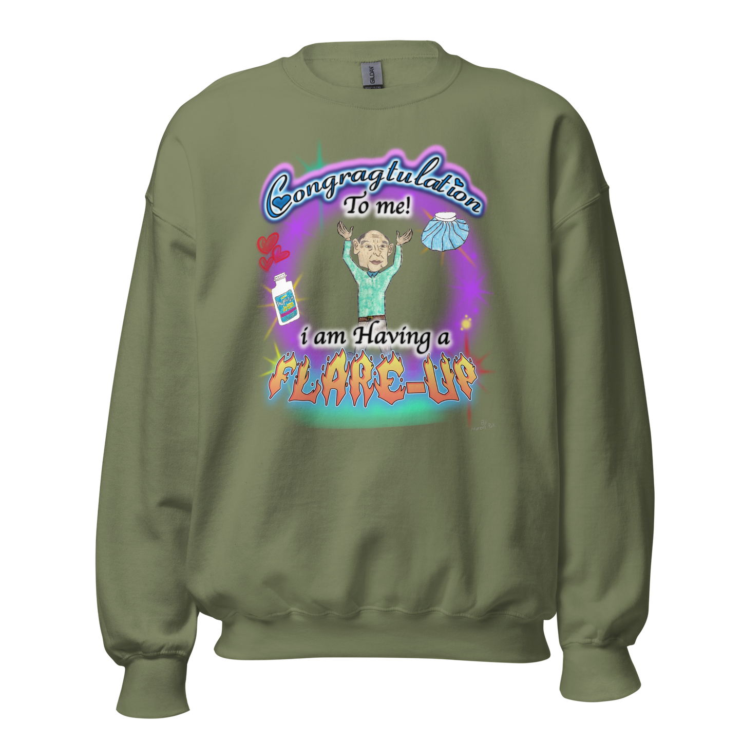 Flare-Up Sweatshirt (Jr.'s Design)