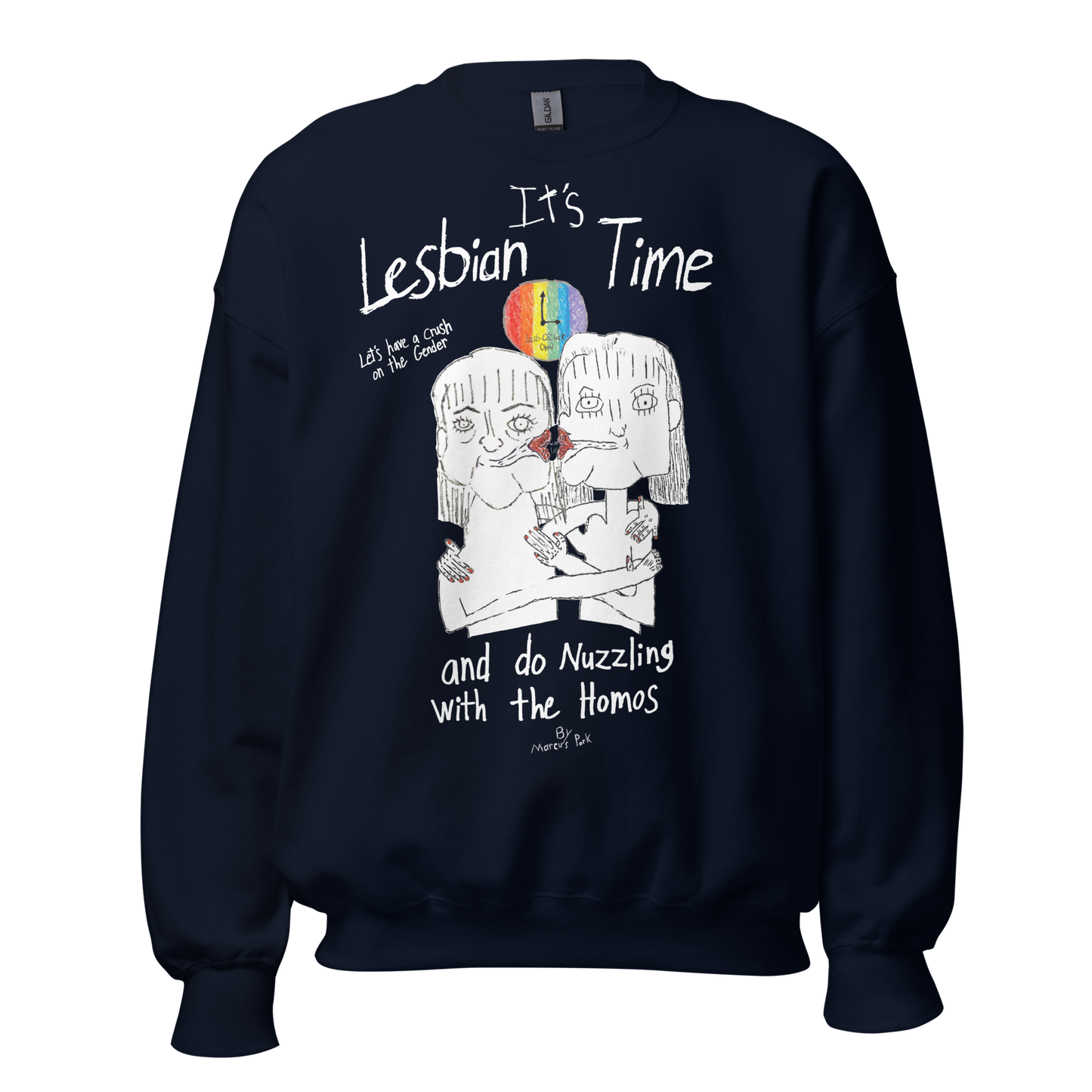 Lesbian Time Sweatshirt