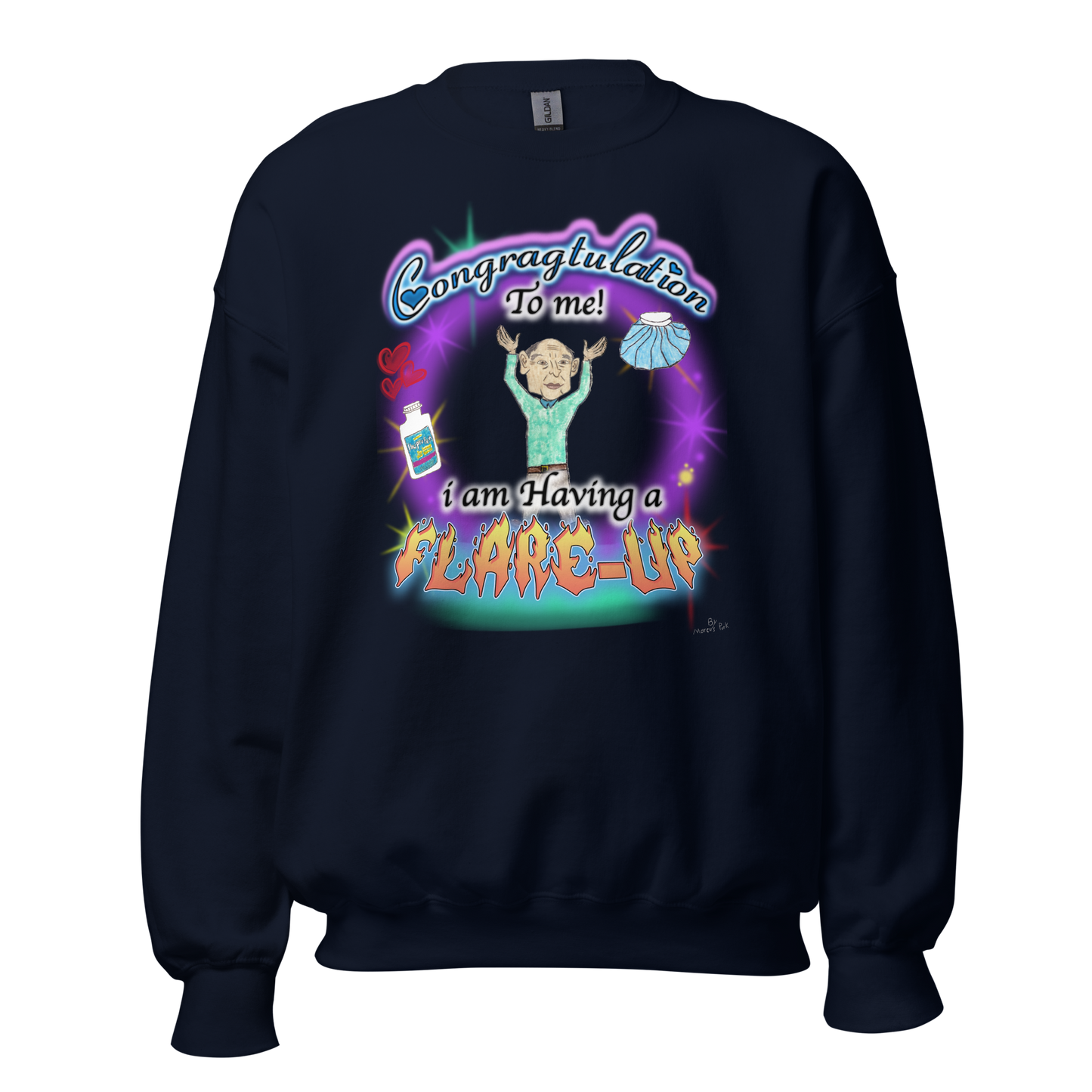 Flare-Up Sweatshirt (Jr.'s Design)