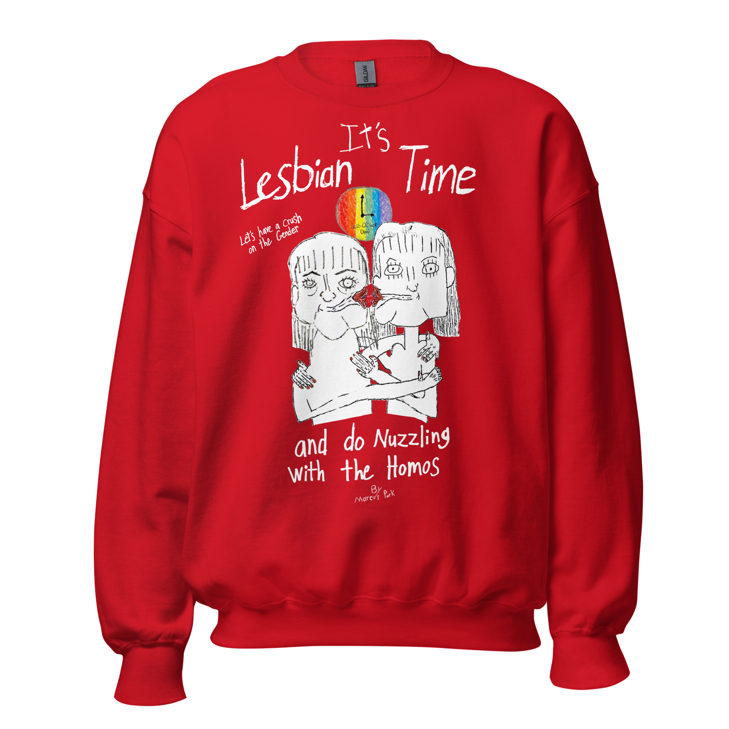 Lesbian Time Sweatshirt