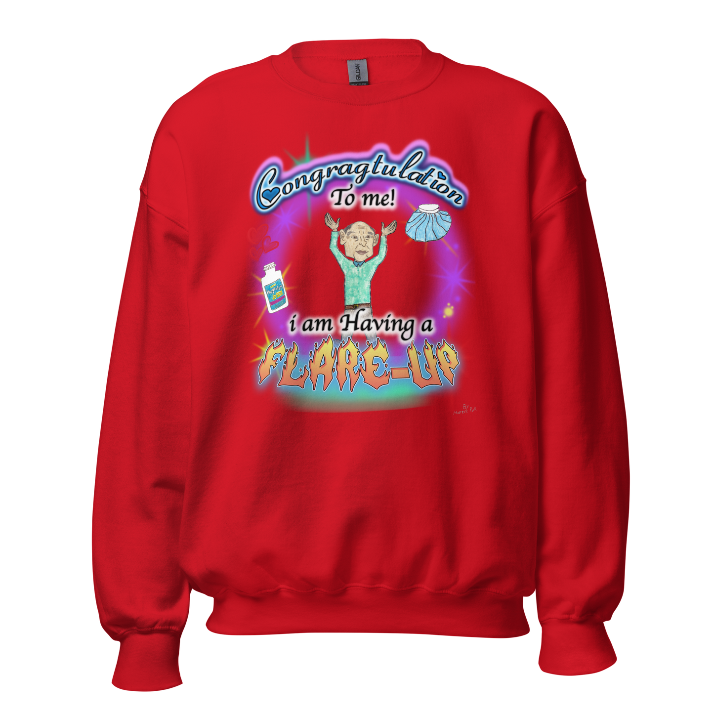 Flare-Up Sweatshirt (Jr.'s Design)
