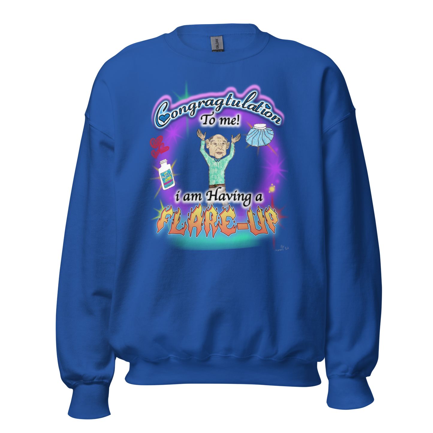 Flare-Up Sweatshirt (Jr.'s Design)