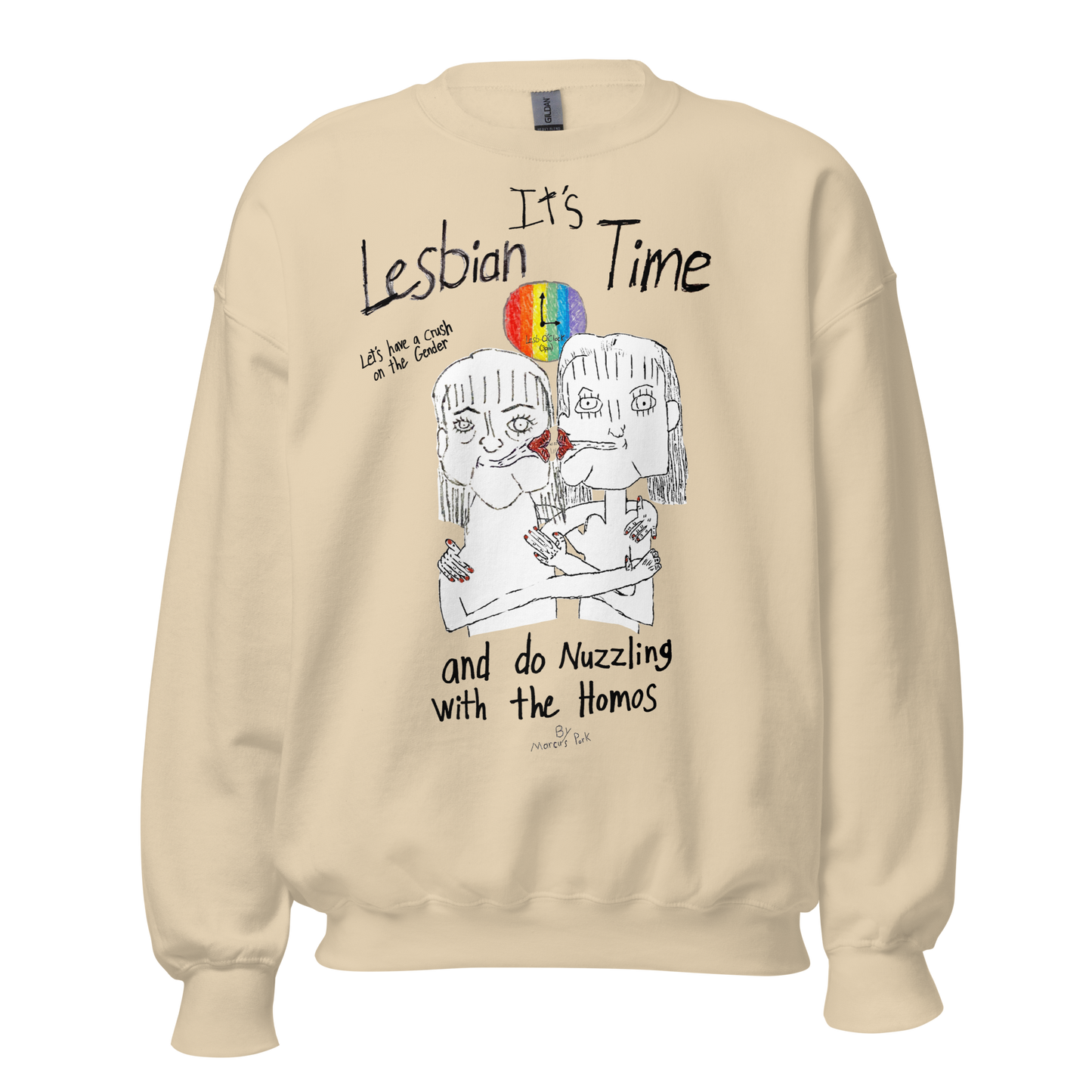 Lesbian Time Sweatshirt