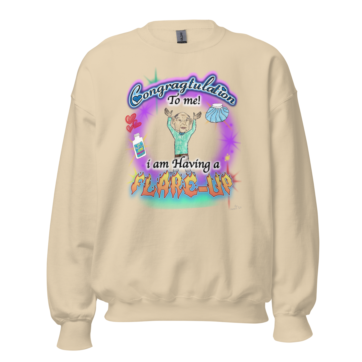 Flare-Up Sweatshirt (Jr.'s Design)