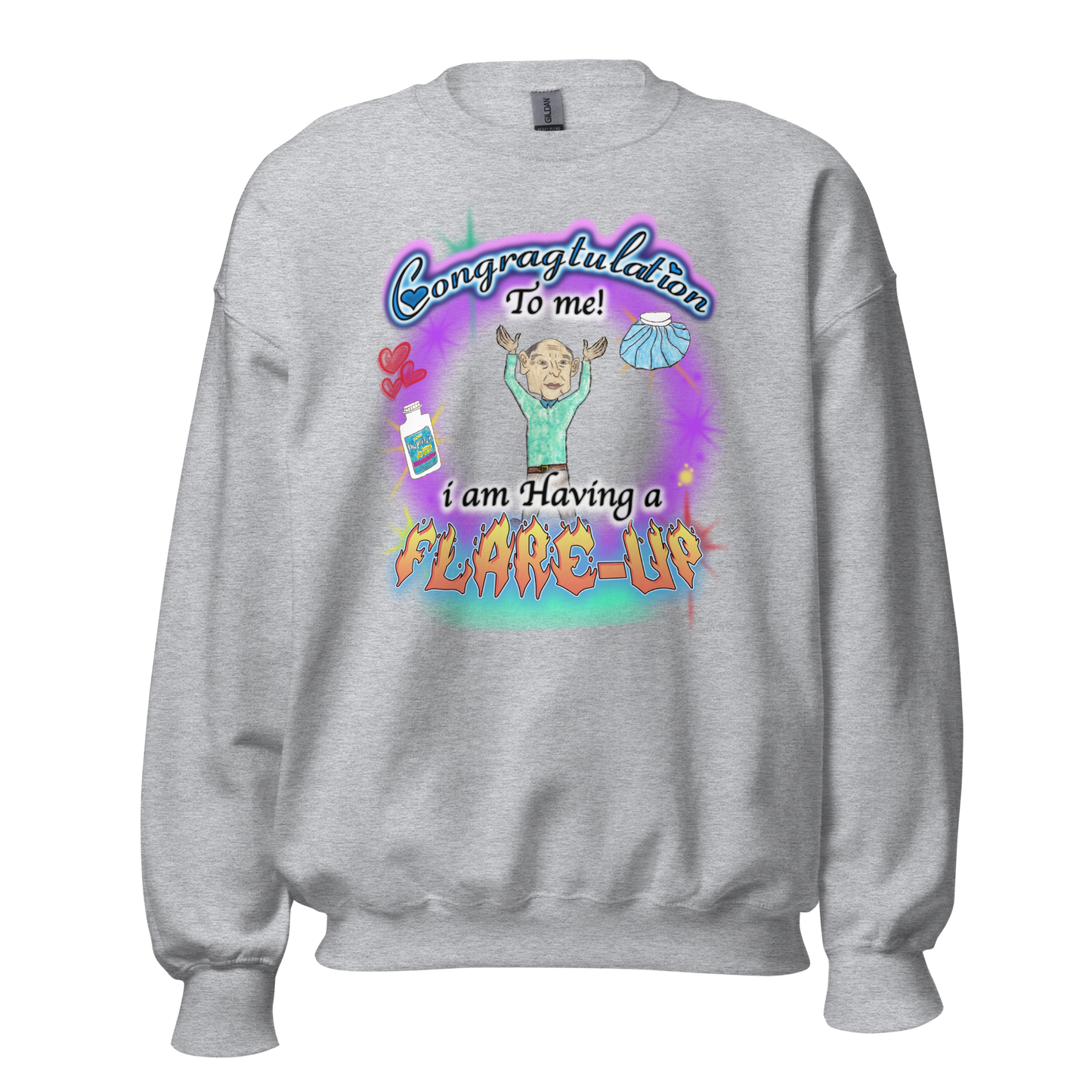 Flare-Up Sweatshirt (Jr.'s Design)