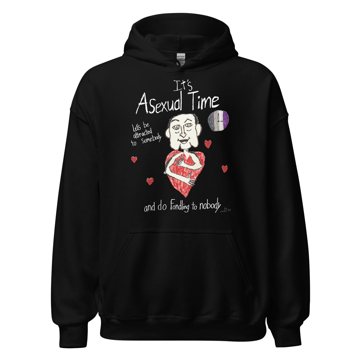 Asexual Time Hoodie
