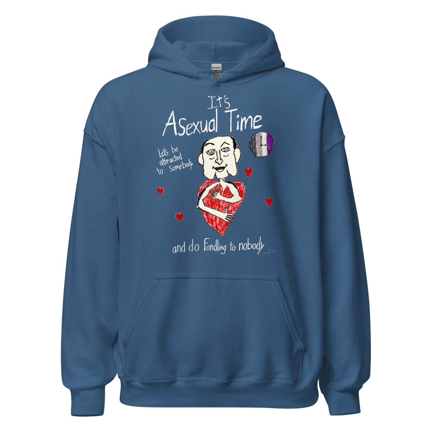 Asexual Time Hoodie