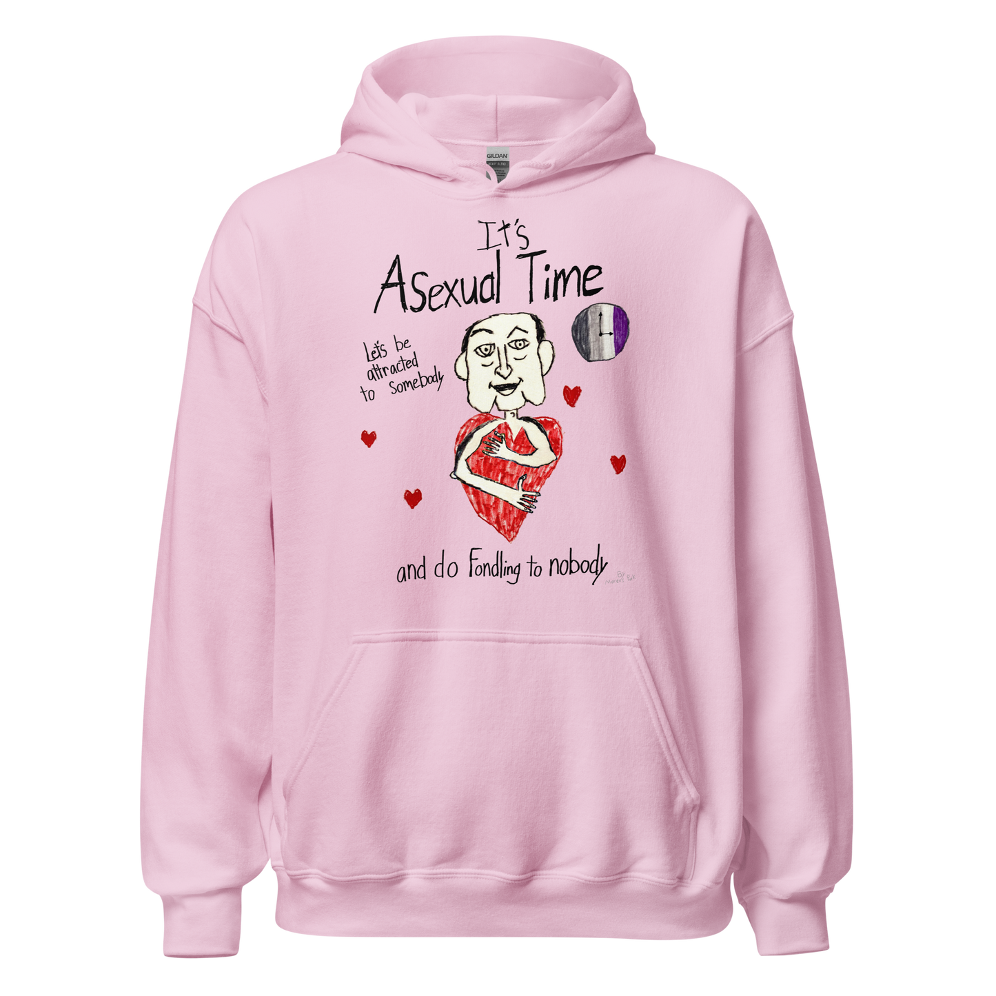 Asexual Time Hoodie