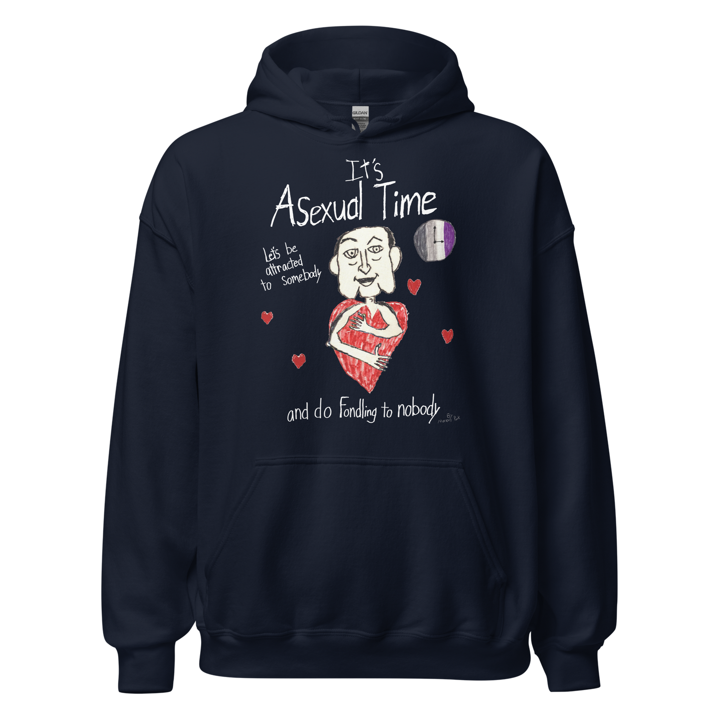 Asexual Time Hoodie