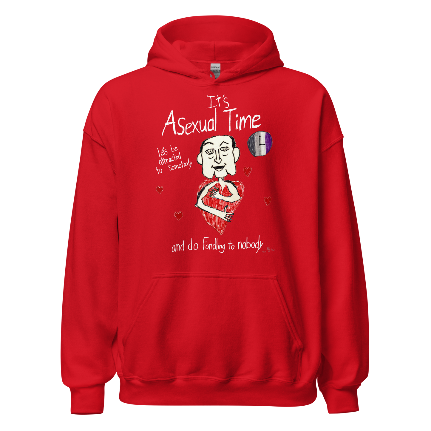 Asexual Time Hoodie