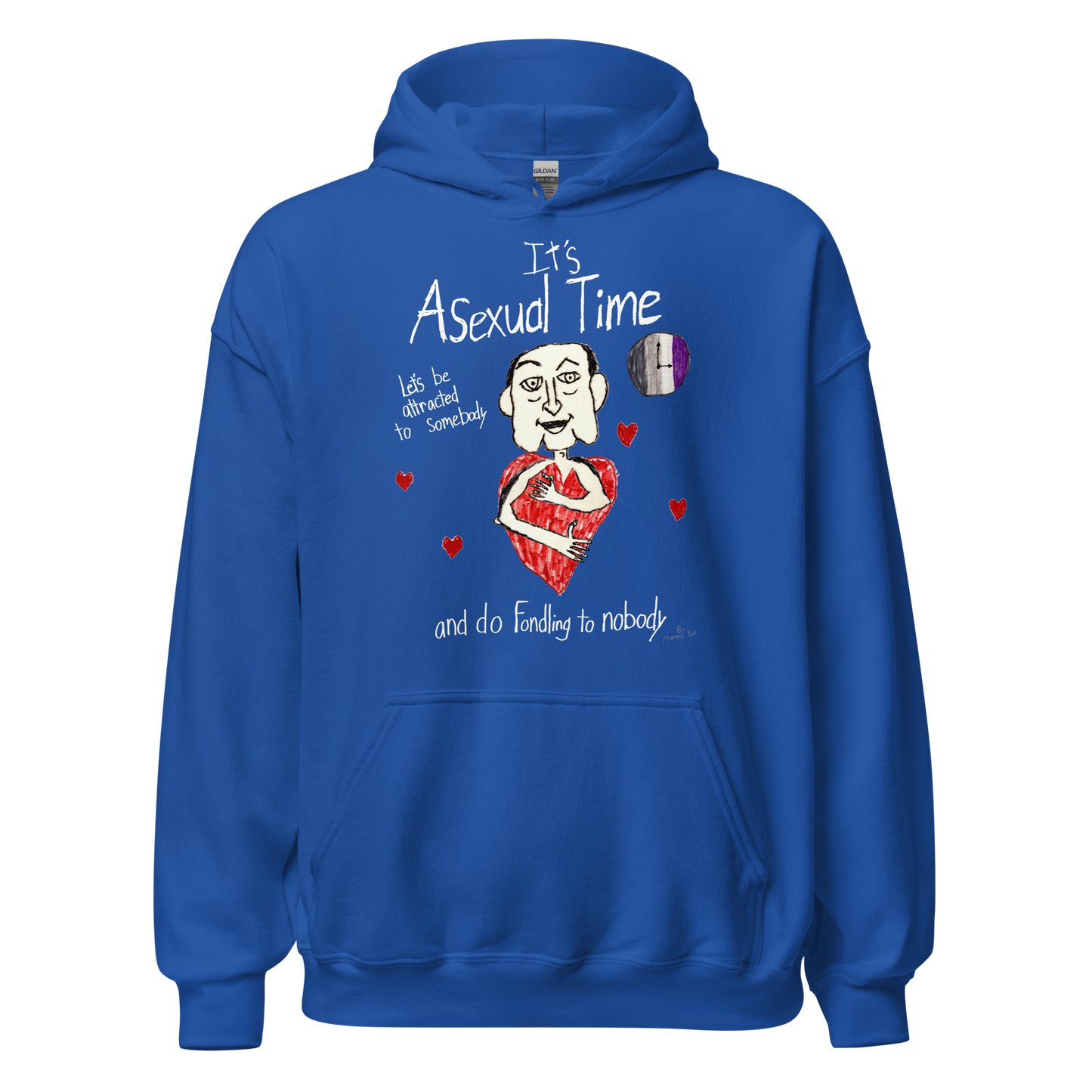 Asexual Time Hoodie