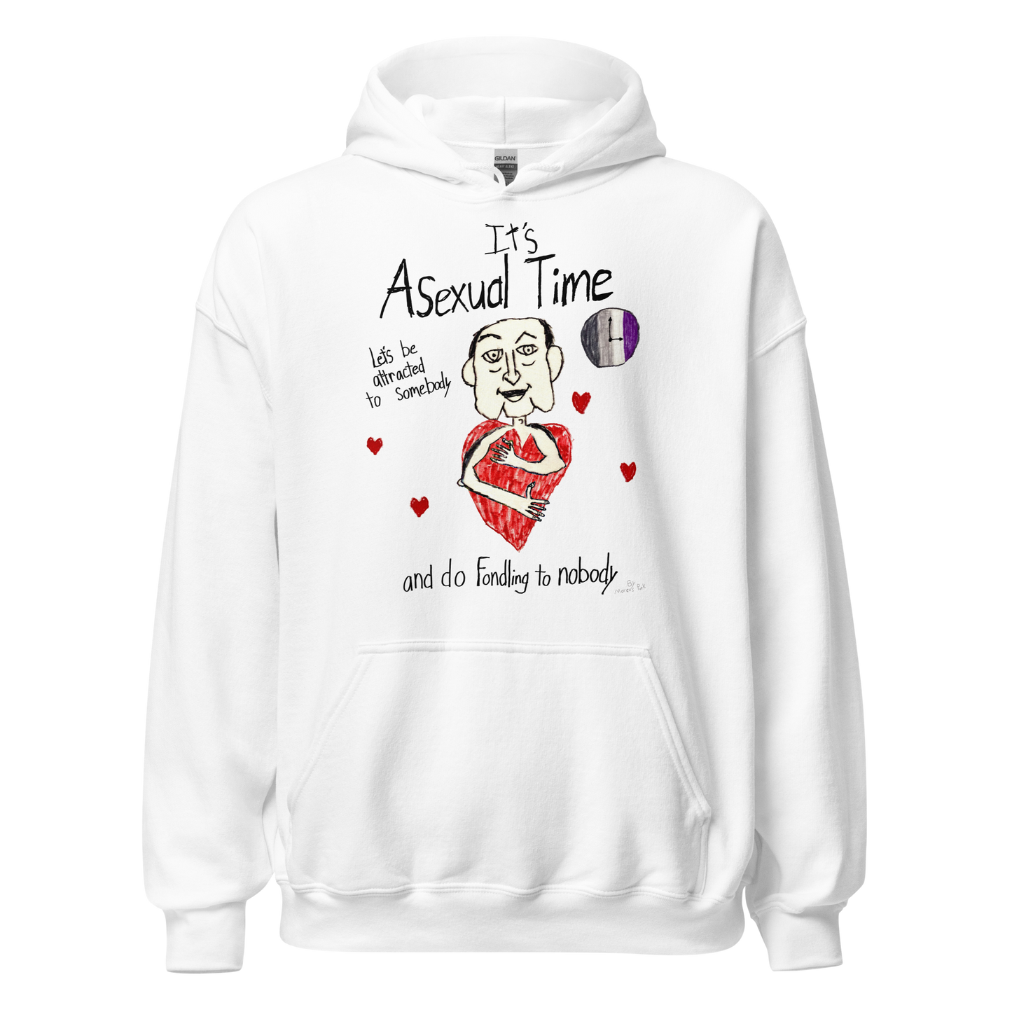 Asexual Time Hoodie
