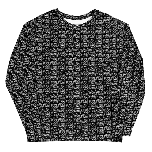I Wish It Was 2006 Sweatshirt (Black) (Jr.'s Design)