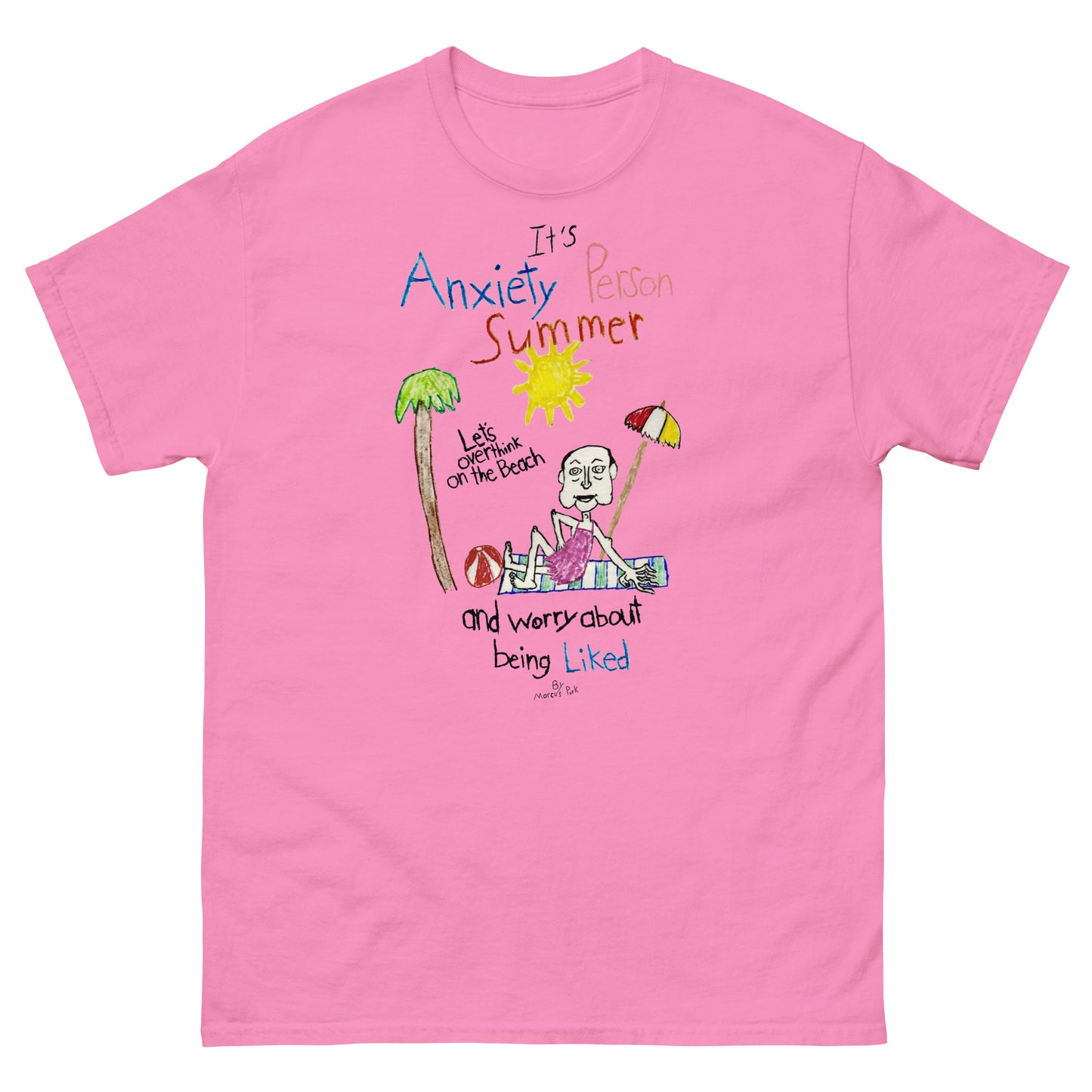 Anxiety Person Summer T-Shirt