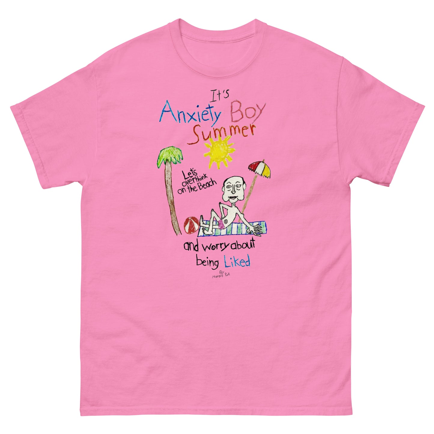 Anxiety Boy Summer T-Shirt