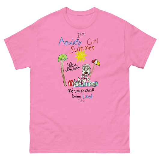 Anxiety Girl Summer T-Shirt
