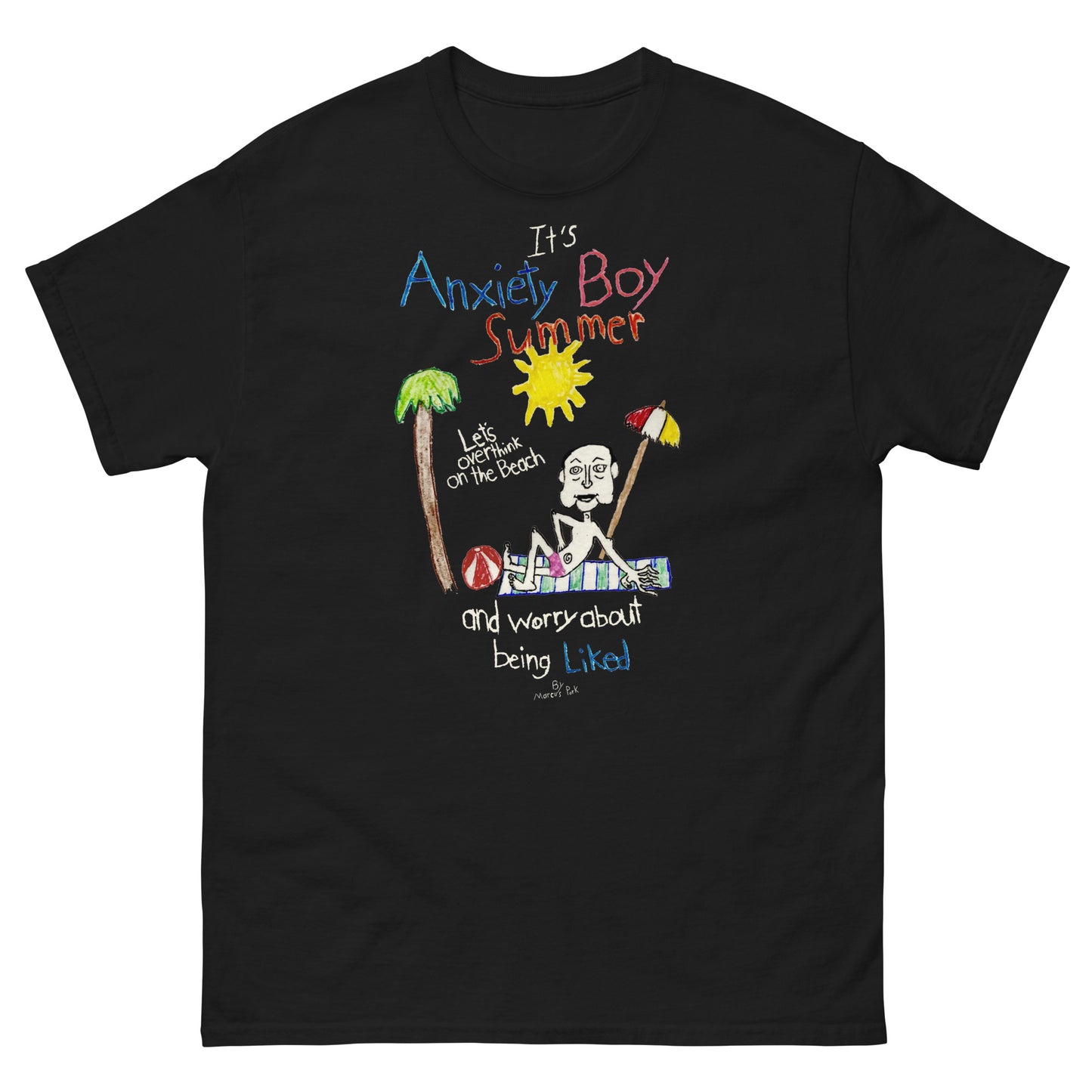 Anxiety Boy Summer T-Shirt