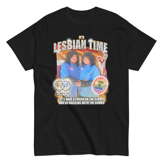 Lesbian Time (Jr.'s Design) T-Shirt
