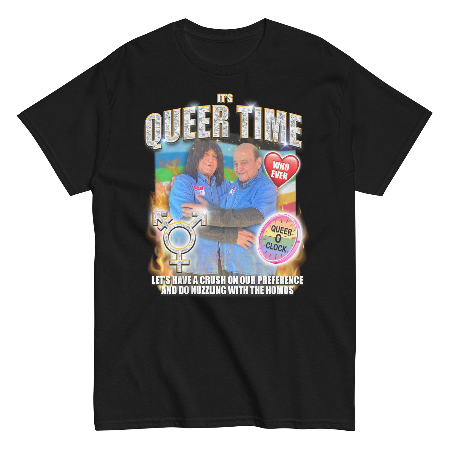 Queer Time (Non Binary) (Jr.'s Design) T-Shirt