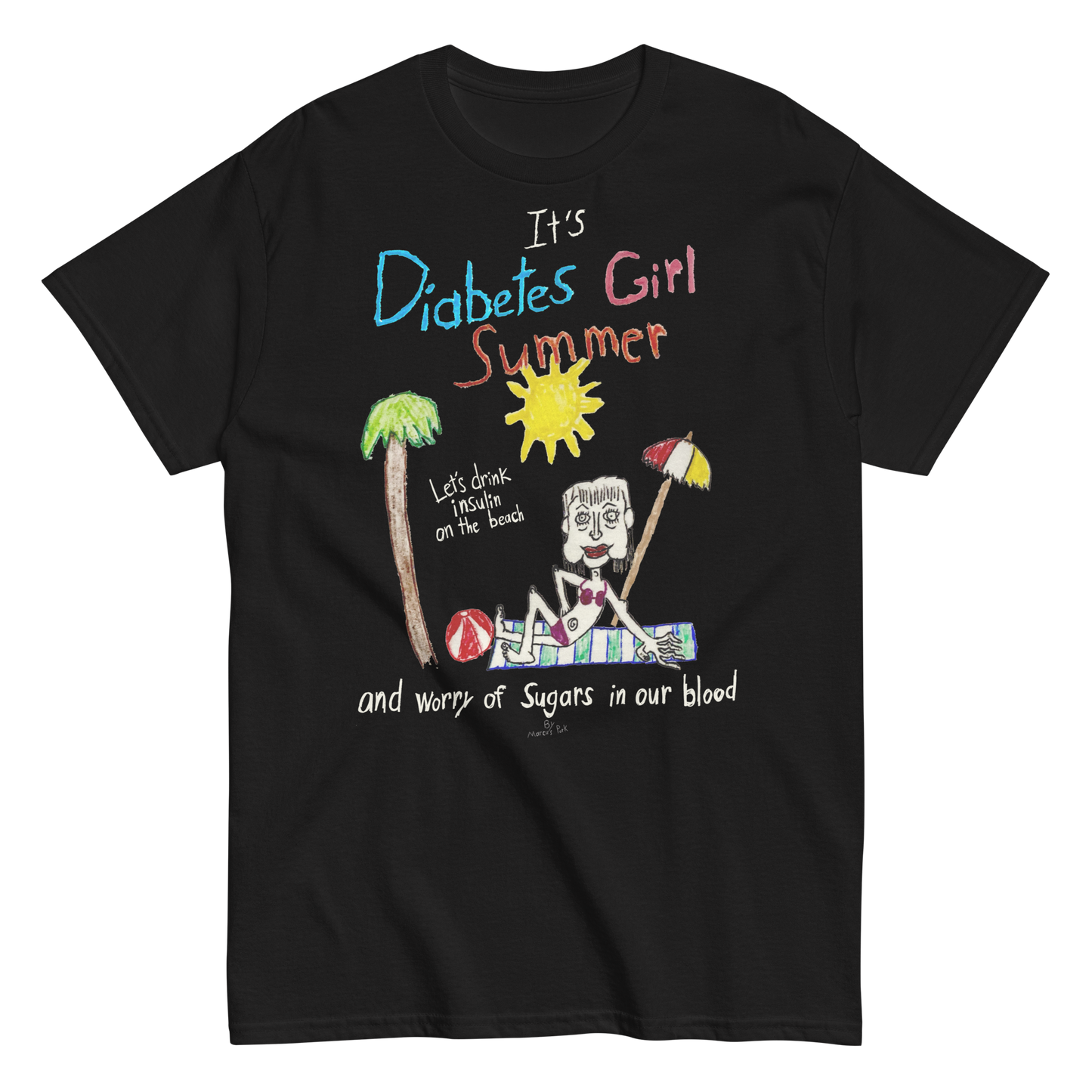 Diabetes Girl Summer T-Shirt