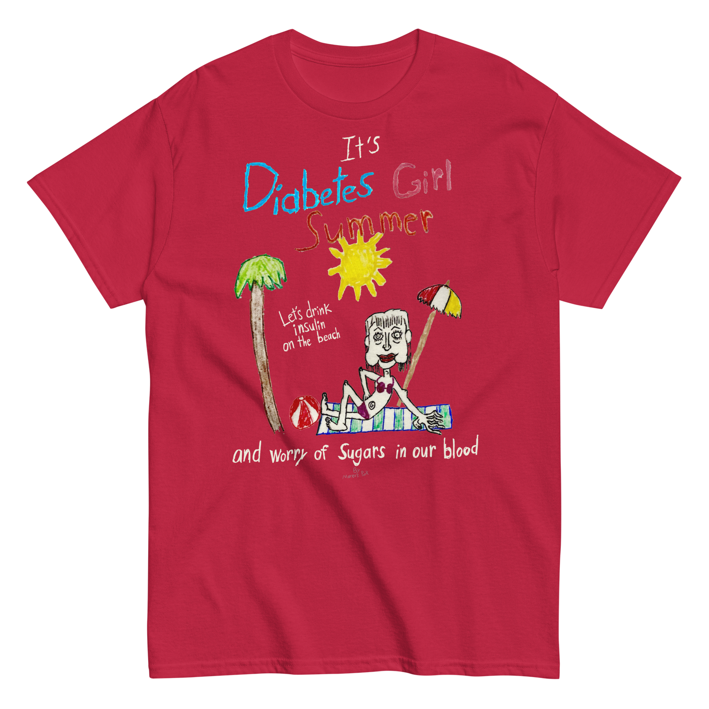 Diabetes Girl Summer T-Shirt