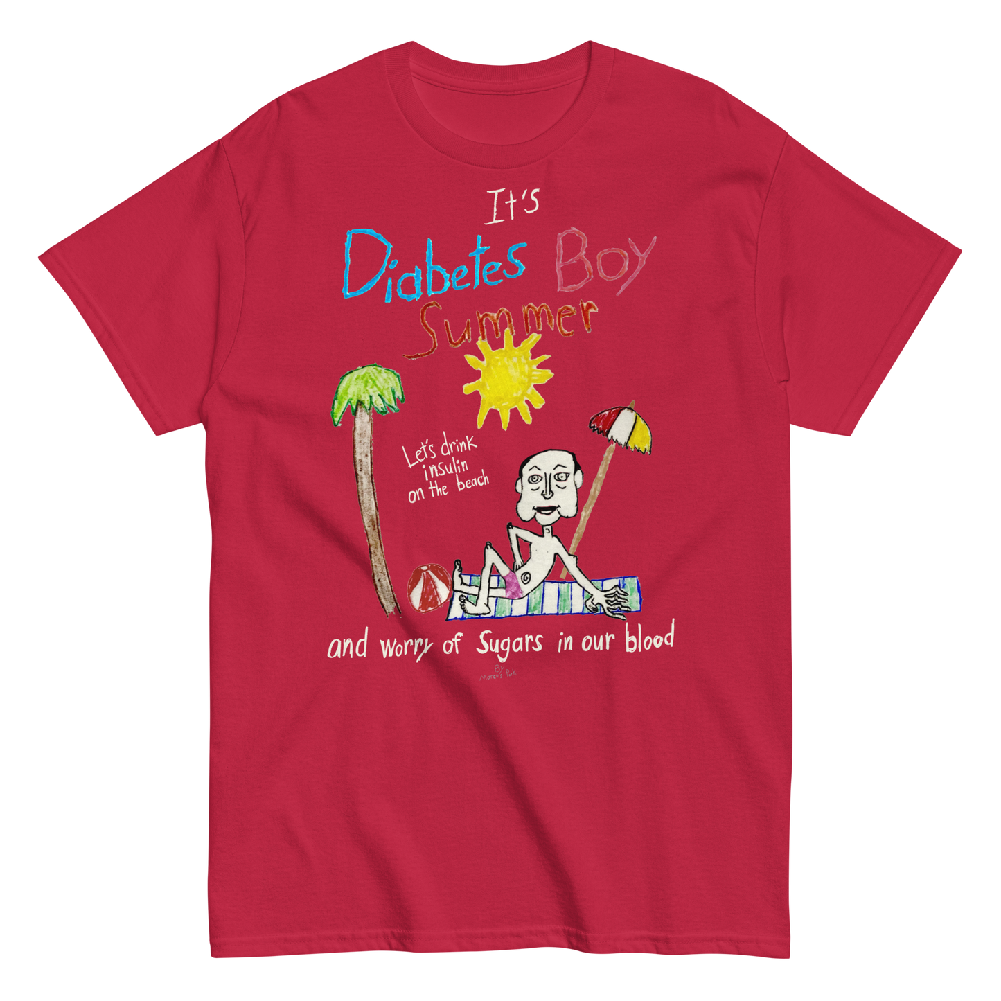 Diabetes Boy Summer T-Shirt