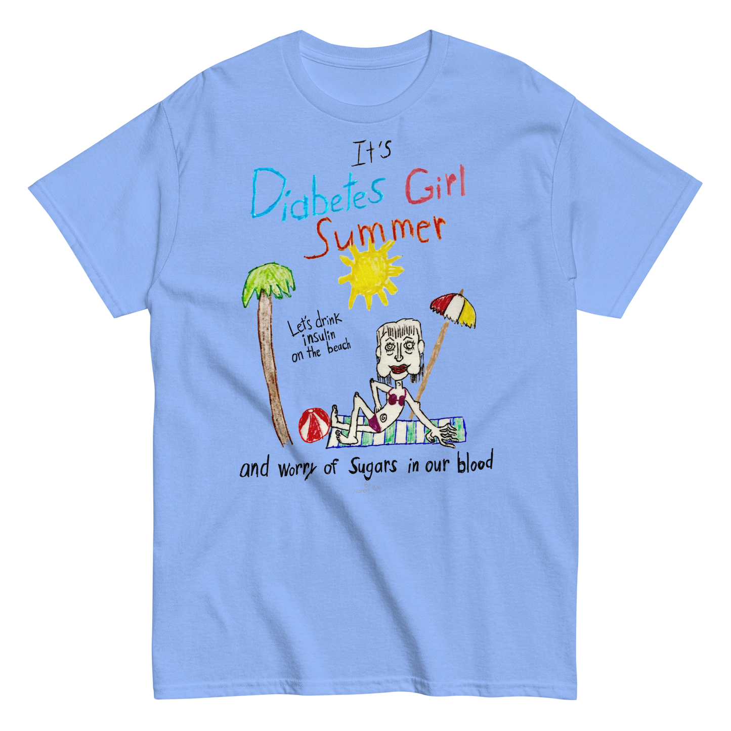 Diabetes Girl Summer T-Shirt