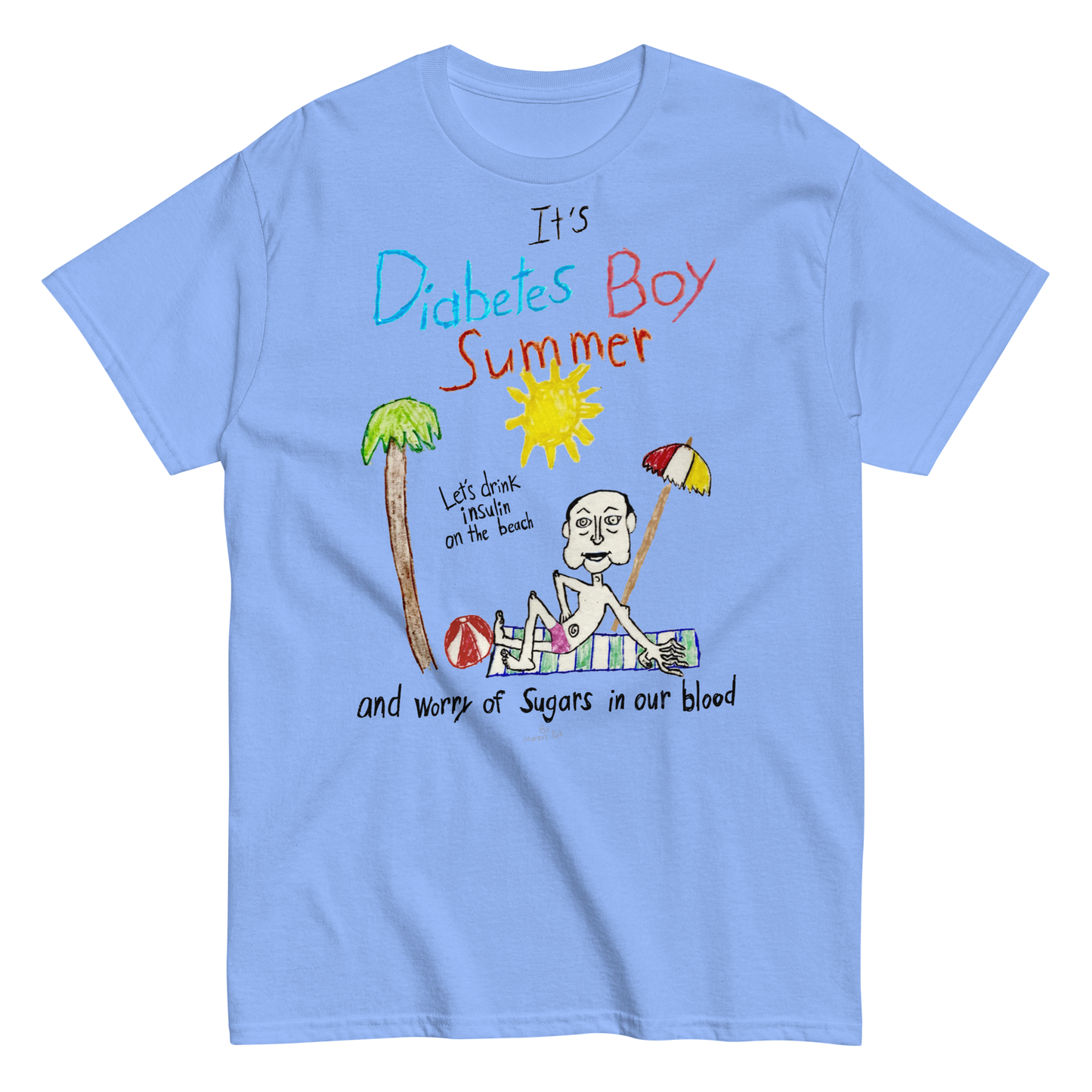 Diabetes Boy Summer T-Shirt