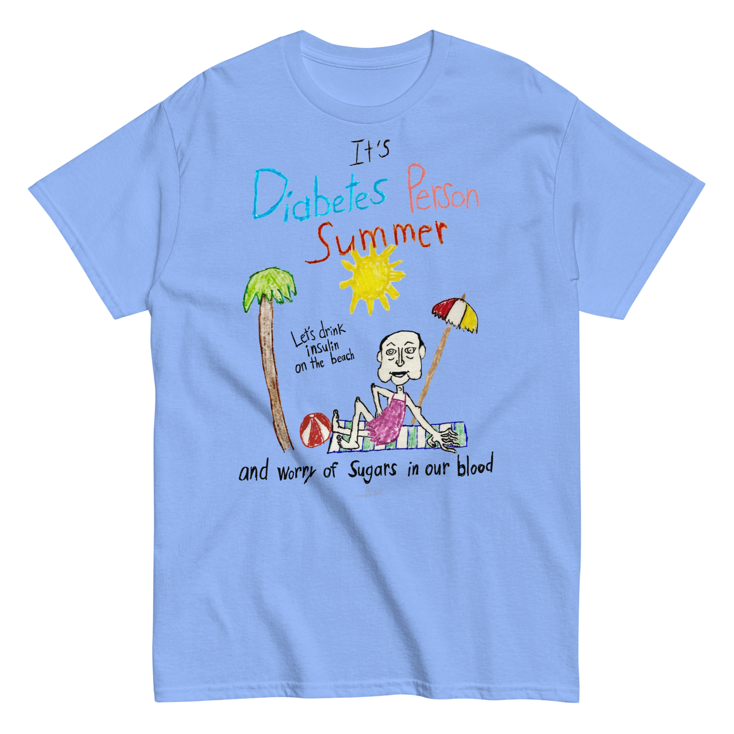 Diabetes Person Summer T-Shirt