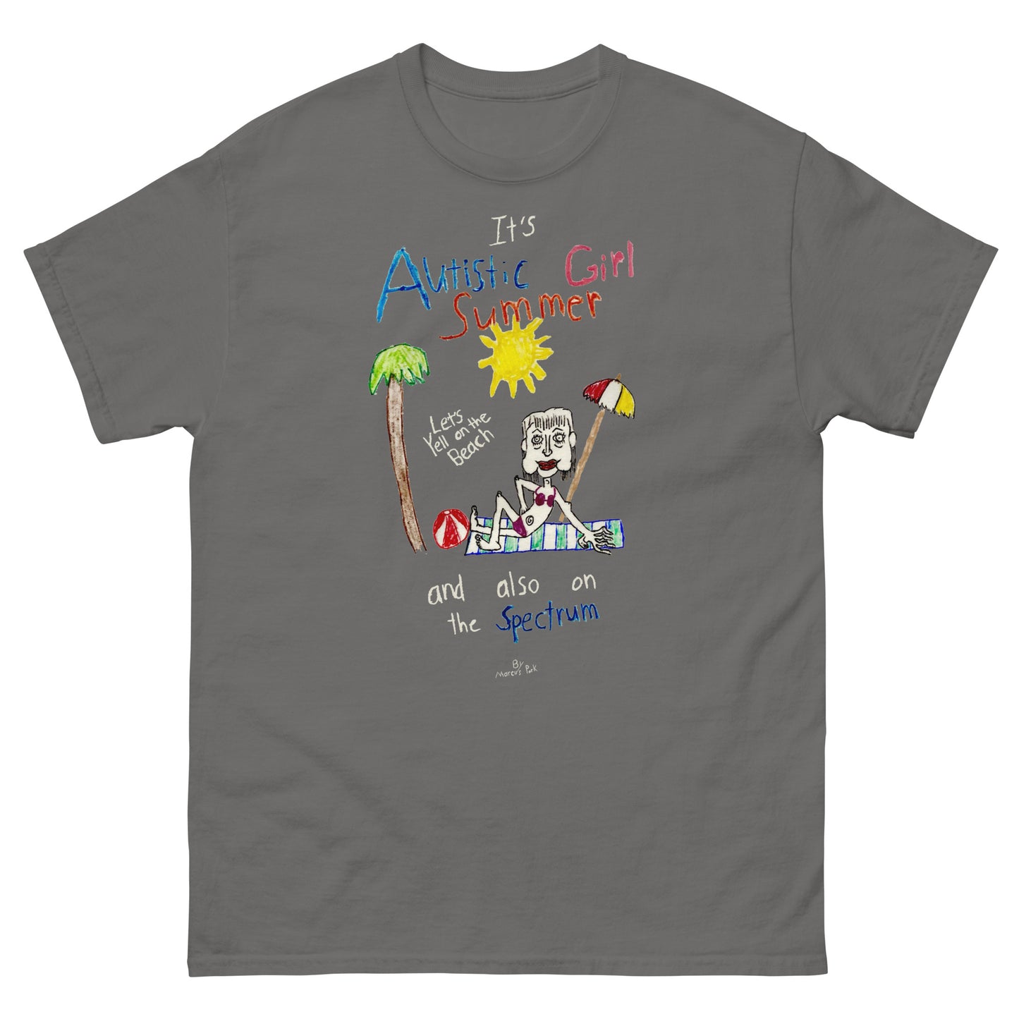 Autistic Girl Summer T-Shirt