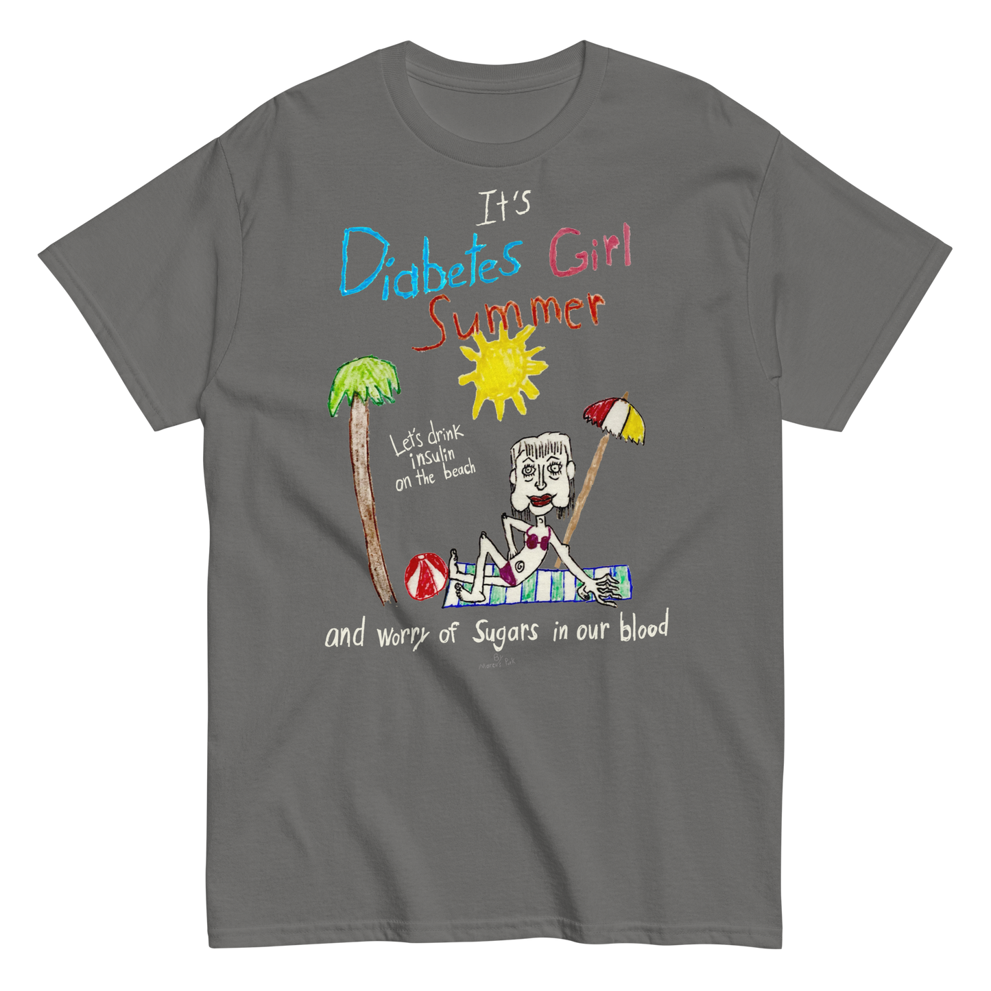 Diabetes Girl Summer T-Shirt