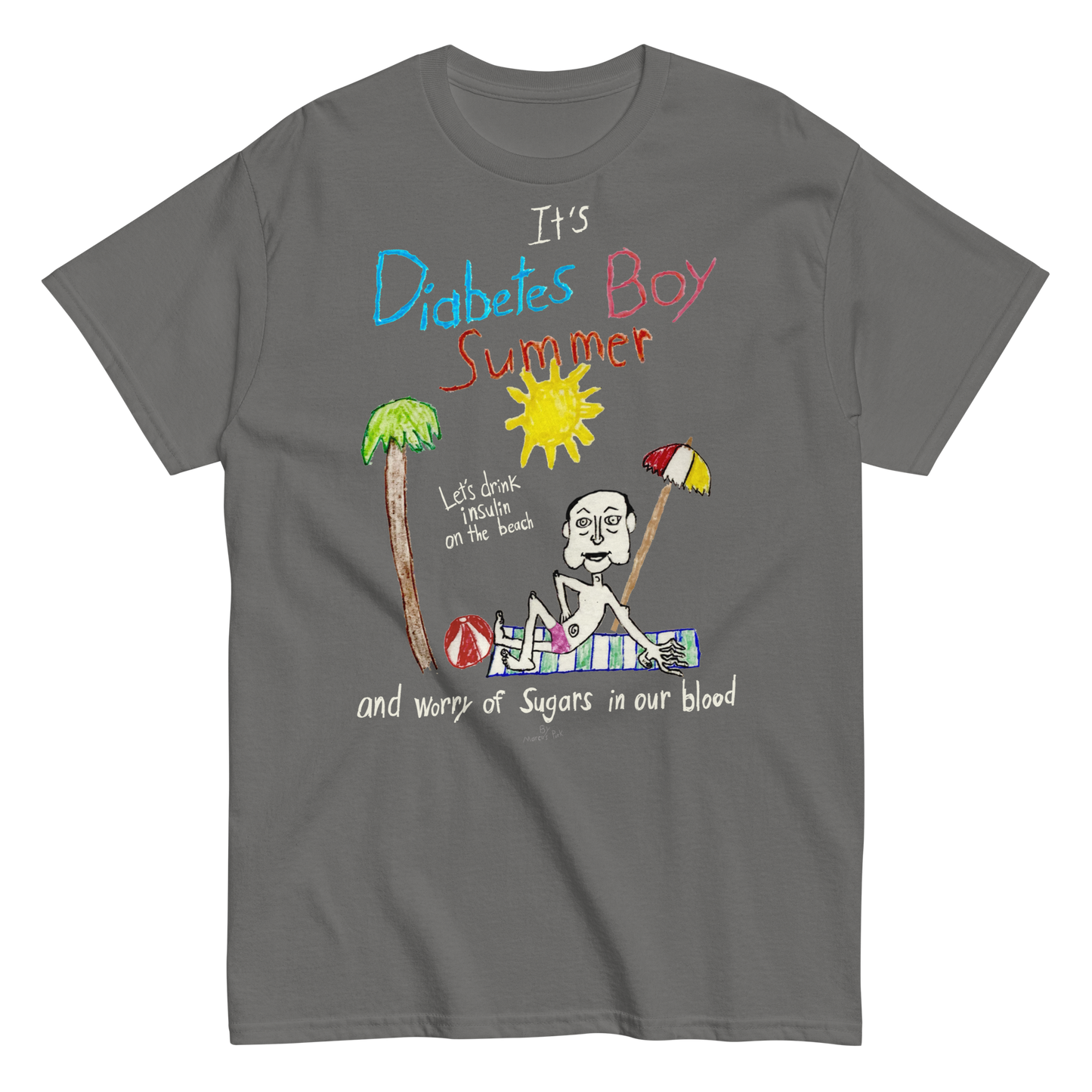 Diabetes Boy Summer T-Shirt