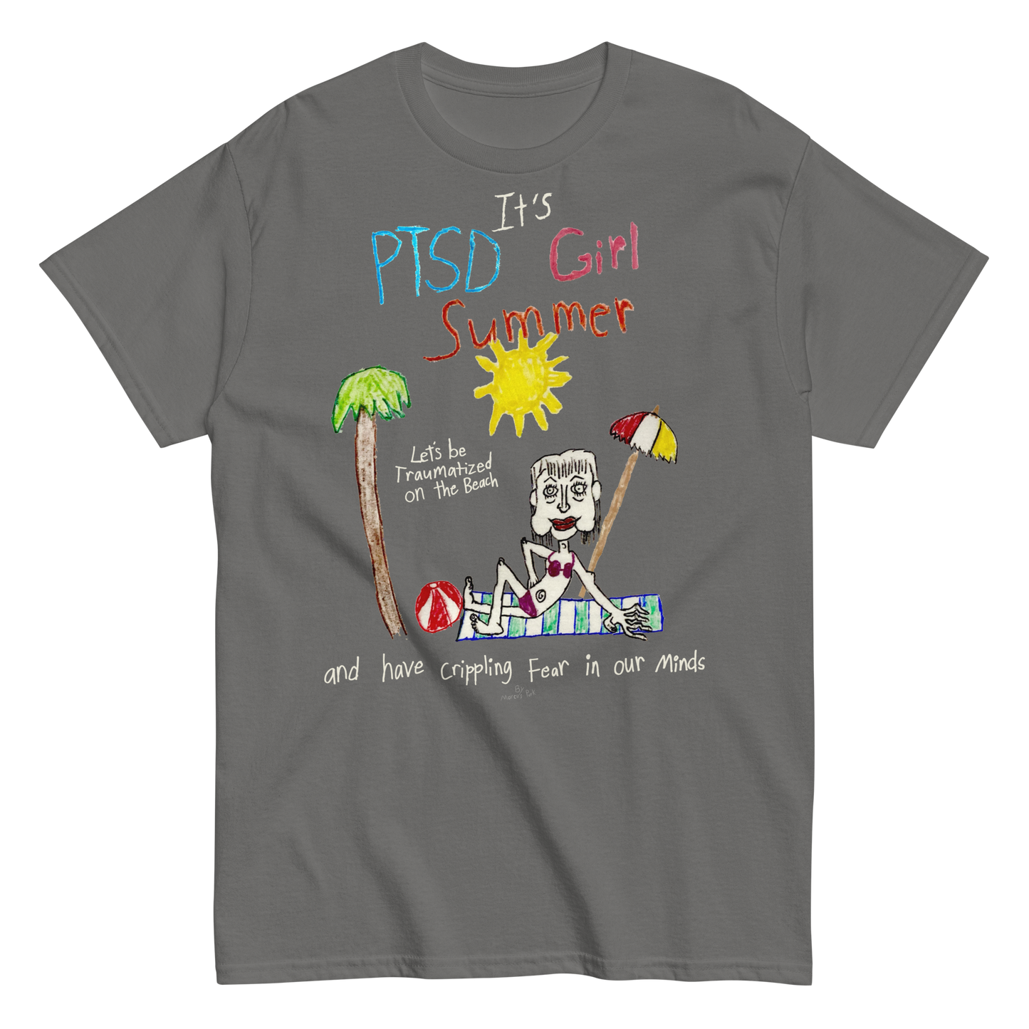 PTSD Girl Summer T-Shirt