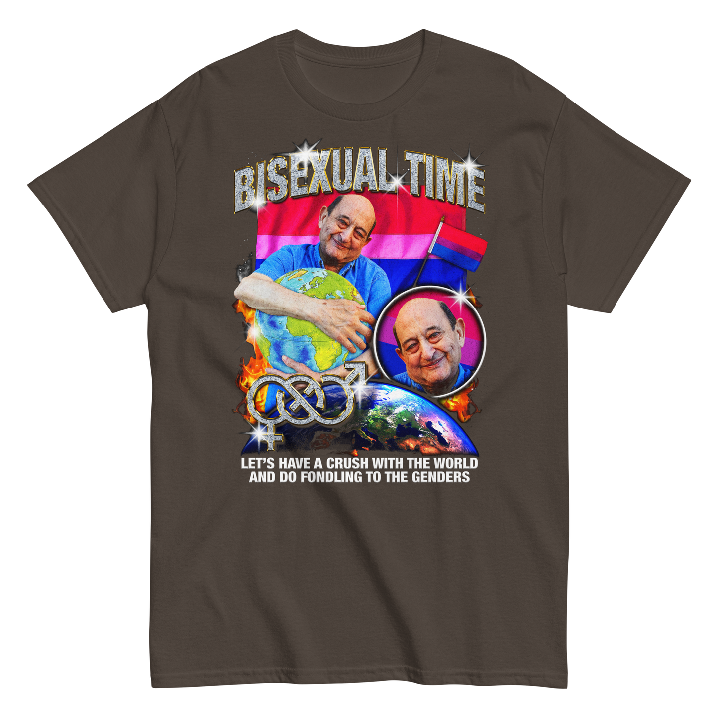 Bisexual Time T-Shirt (Goodshirts Version)