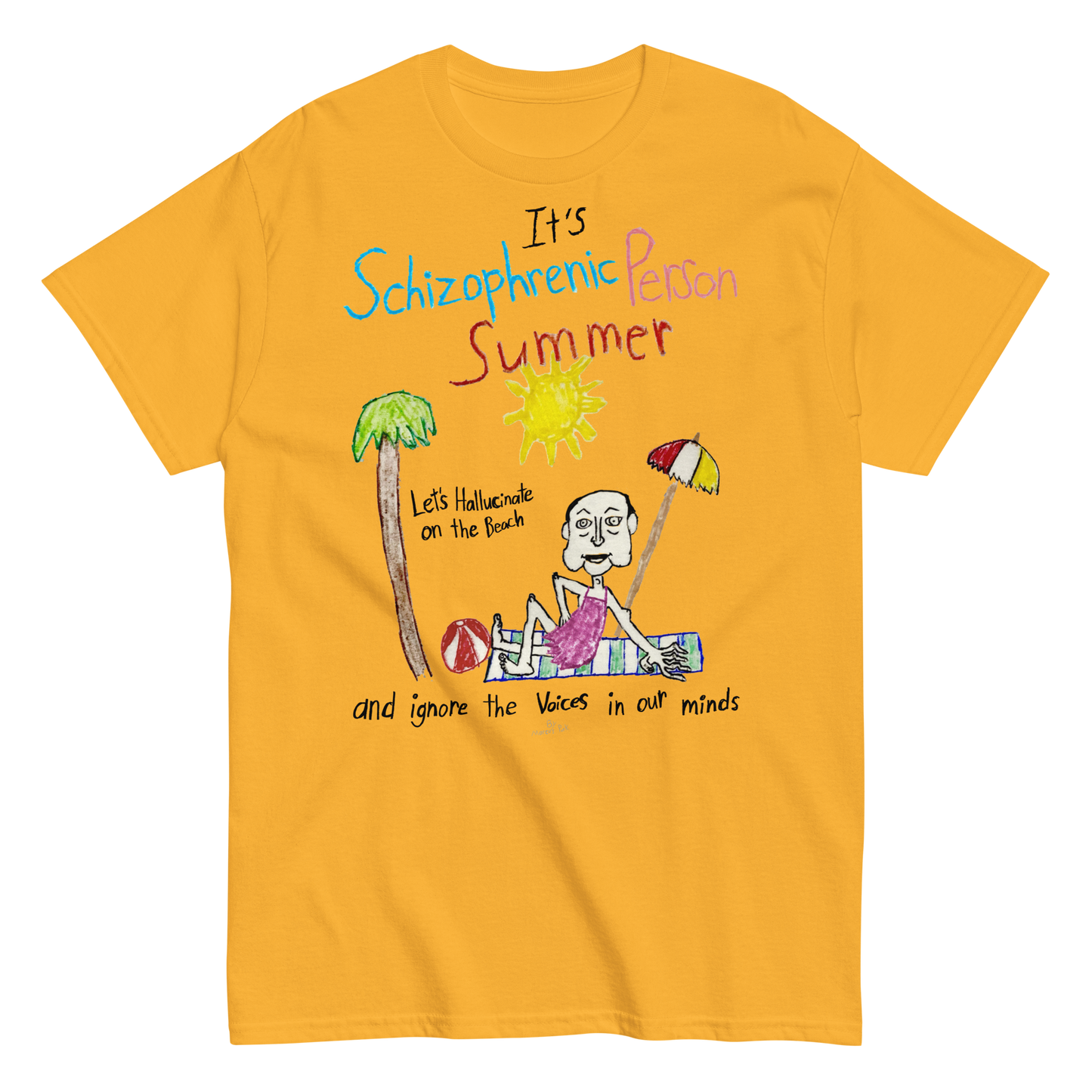 Schizophrenic Person Summer T-Shirt