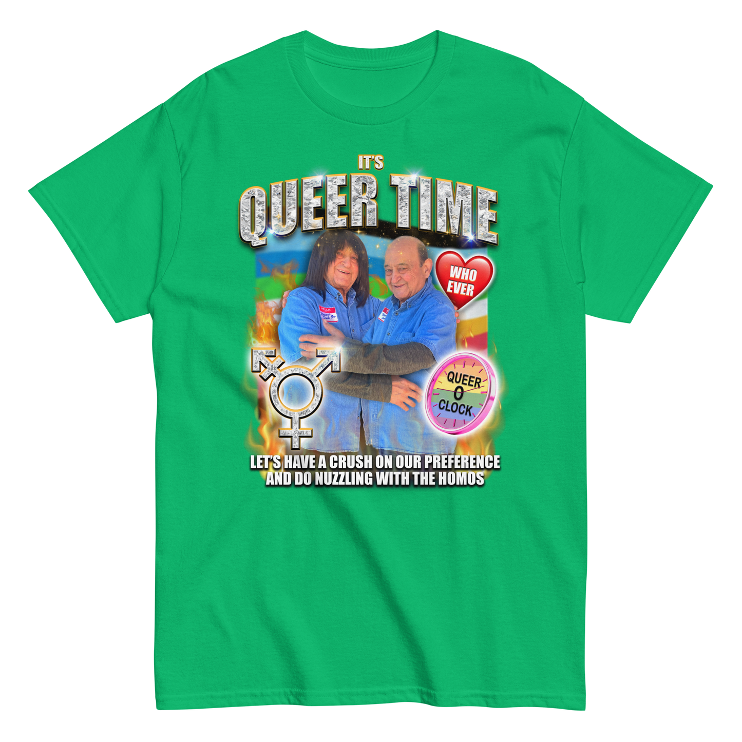 Queer Time (Non Binary) (Jr.'s Design) T-Shirt